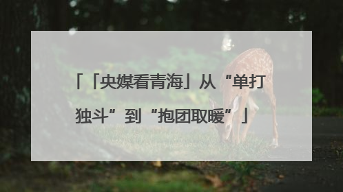 「央媒看青海」从“单打独斗”到“抱团取暖”