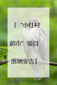 “小红村超市”项目落地安吉