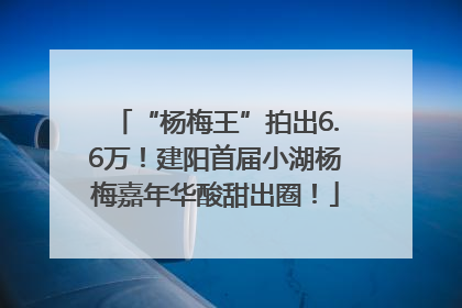 “杨梅王”拍出6.6万！建阳首届小湖杨梅嘉年华酸甜出圈！