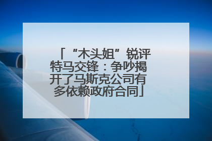 “木头姐”锐评特马交锋：争吵揭开了马斯克公司有多依赖政府合同