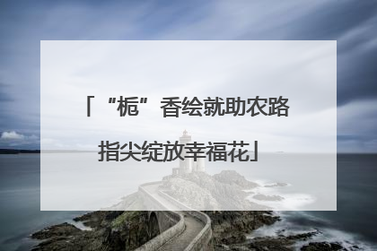 “栀”香绘就助农路 指尖绽放幸福花