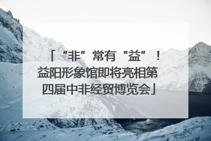 “非”常有“益”！益阳形象馆即将亮相第四届中非经贸博览会