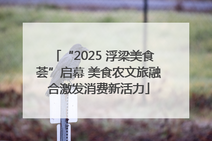 “2025 浮梁美食荟”启幕 美食农文旅融合激发消费新活力