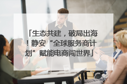 生态共建，破局出海！静安“全球服务商计划”赋能电商闯世界