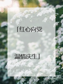 红心向党 温情庆生