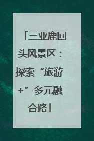 三亚鹿回头风景区：探索“旅游+”多元融合路