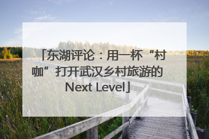 东湖评论：用一杯“村咖”打开武汉乡村旅游的Next Level