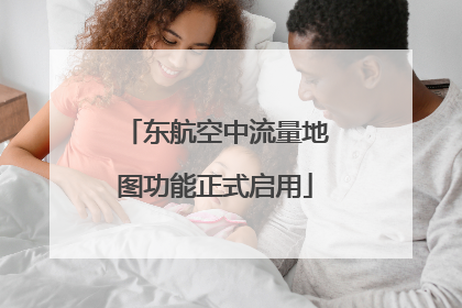 东航空中流量地图功能正式启用