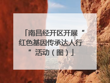南昌经开区开展“红色基因传承达人行”活动（图）