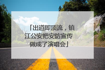 出道即顶流，镇江公安把安防宣传做成了演唱会