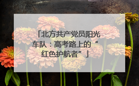 北方共产党员阳光车队：高考路上的“红色护航者”