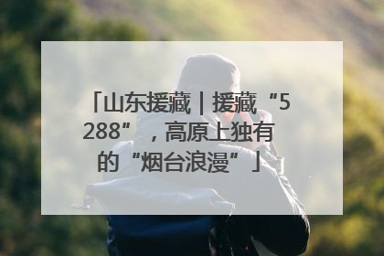山东援藏｜援藏“5288”，高原上独有的“烟台浪漫”