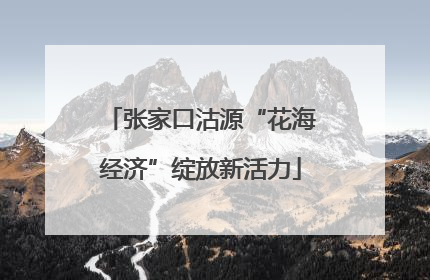 张家口沽源“花海经济”绽放新活力