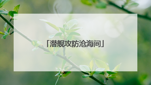 潜舰攻防沧海间