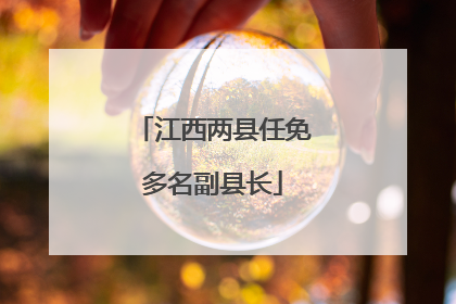 江西两县任免多名副县长