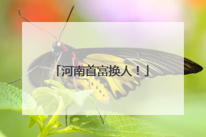 河南首富换人！