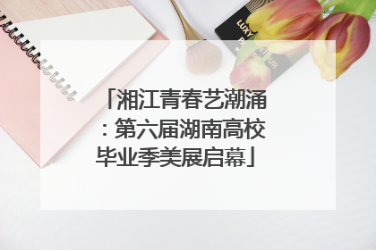 湘江青春艺潮涌：第六届湖南高校毕业季美展启幕