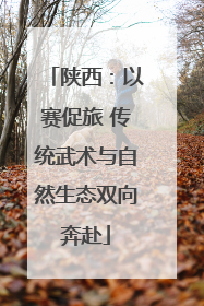 陕西：以赛促旅 传统武术与自然生态双向奔赴