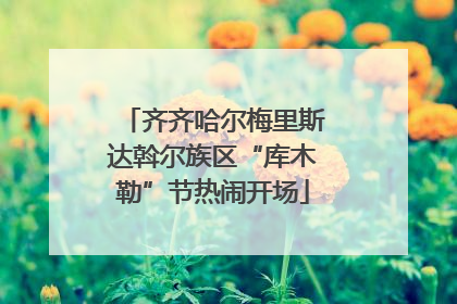 齐齐哈尔梅里斯达斡尔族区“库木勒”节热闹开场