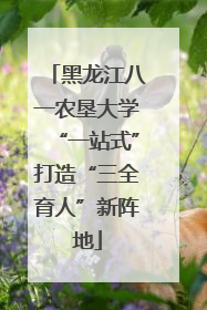 黑龙江八一农垦大学“一站式”打造“三全育人”新阵地