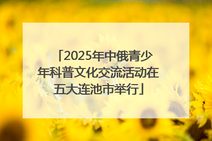 2025年中俄青少年科普文化交流活动在五大连池市举行